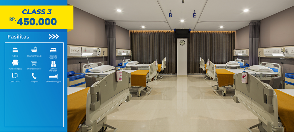 Kamar rawat inap RS JIH (ilustrasi)